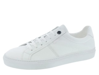Witte nette heren sneaker plain 2211049