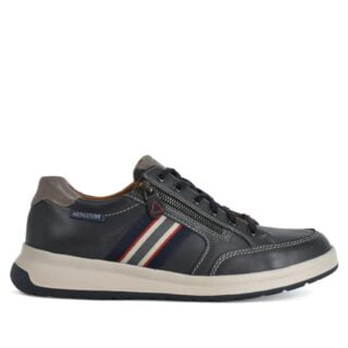 Donkerblauwe Mephisto heren sneaker Lisandro