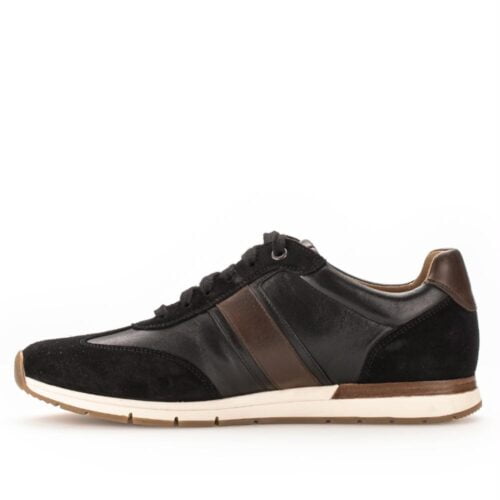 Zwarte Pius Gabor heren sneaker 1047-11-02