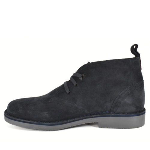 Desert-boot in donkerblauw suède U.S. Polo MUST005