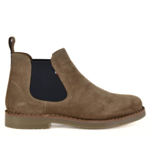 Chelsea boot in taupe suède US Polo MUST006