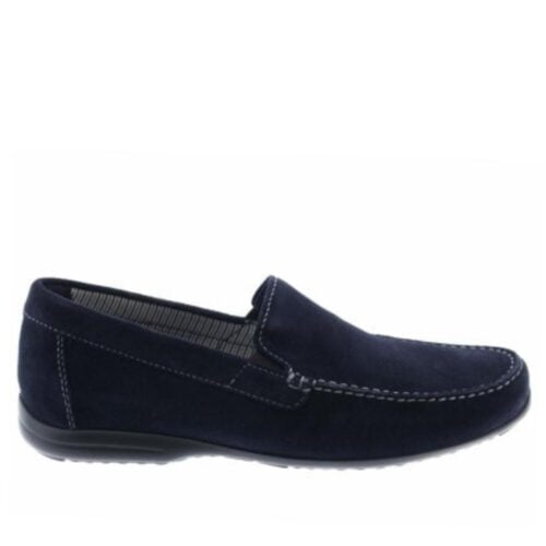 Blauw suède instapper Giumelo-700-38661