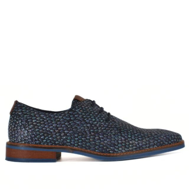 Blauwe nette schoenen heren 3974 blue