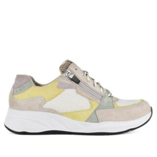 Multicolor sneaker met uitneembaar voetbed