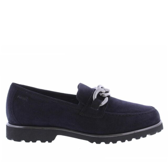 Sioux Meredith instapper in blauw suède