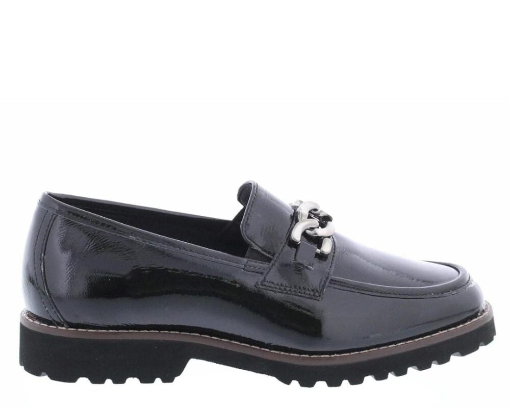 Meredith-734-H 67761 1 Loafer in zwart lakleer Sioux 67761