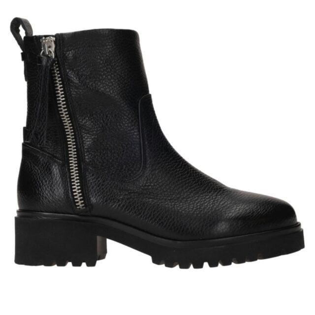 Bikerboot in zwart leer Sora 03.03