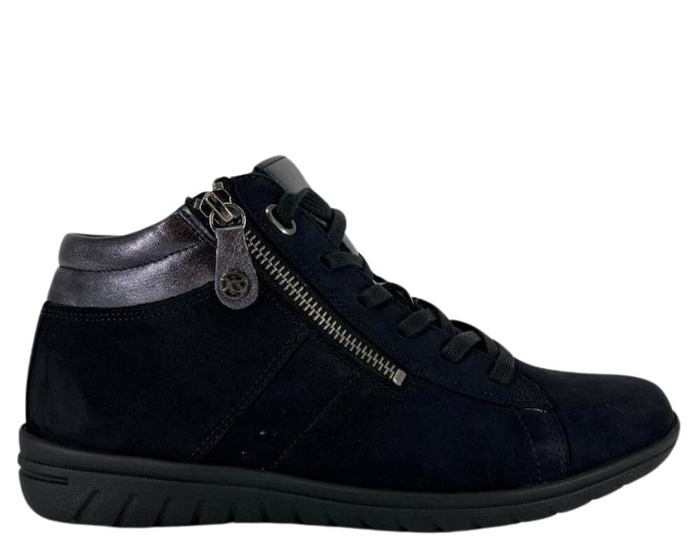 172.0836 47.13 1 Hartjes hoge sneaker donkerblauw wijdte G 172.083