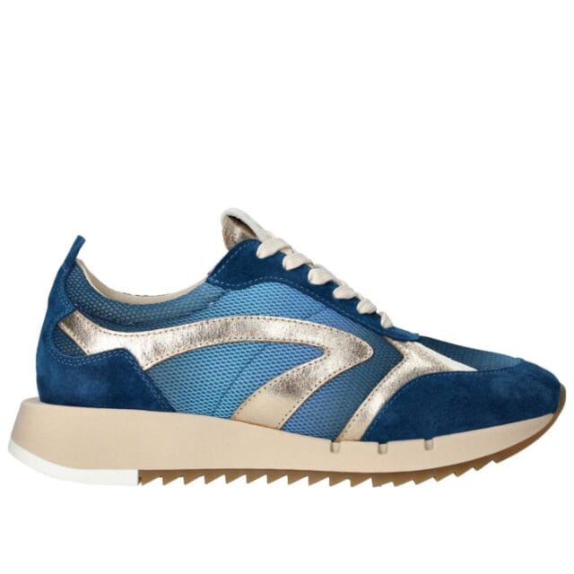 PiediNudi sneaker dames blauw Vaya 01.13