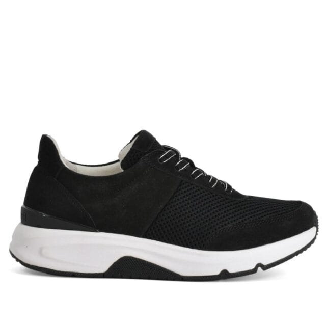 Gabor Rolling soft sneaker zwart dames