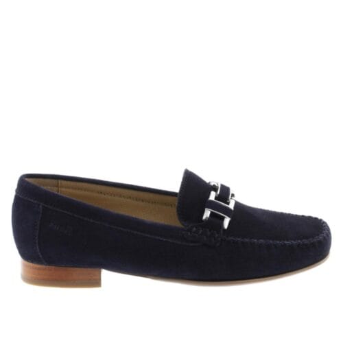 Donkerblauwe instapper dames Sioux Cambria