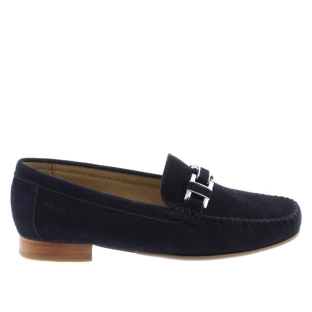 Donkerblauwe instapper dames Sioux Cambria