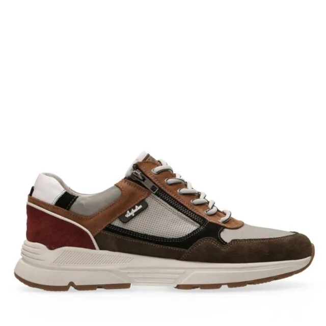 Australian Connery sneaker grijs combi heren