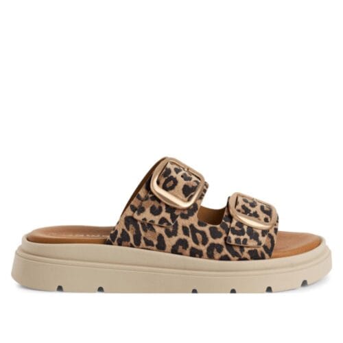 Dames slipper Tamaris panterprint