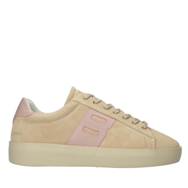 Beige Blackstone dames sneaker DL448