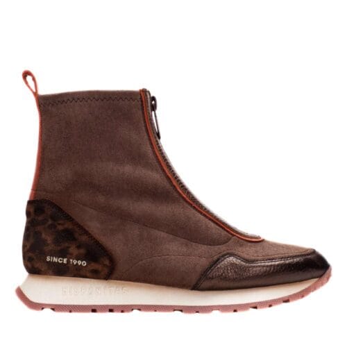 Hispanitas HI254354 Avallana Leopard sportieve bruine damesboot
